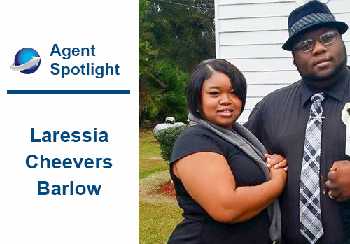 Laressia Cheevers Barlow is the focus of our agent spotlight.