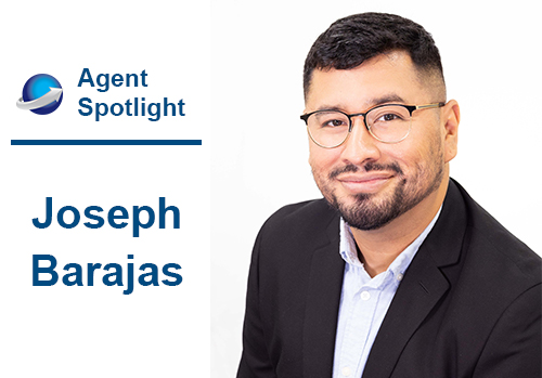 Joseph Barajas the featured agent spotlight.