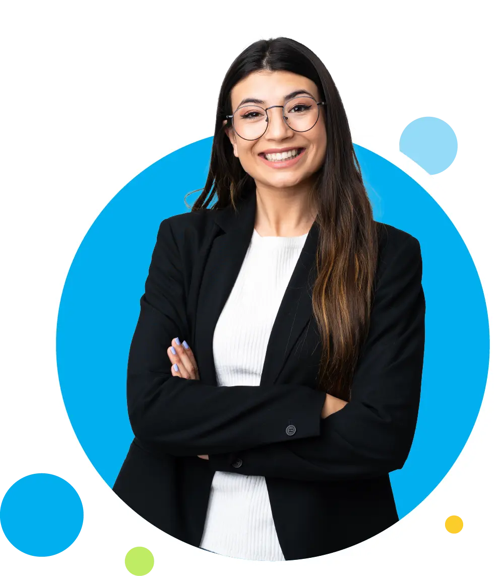 Young business woman